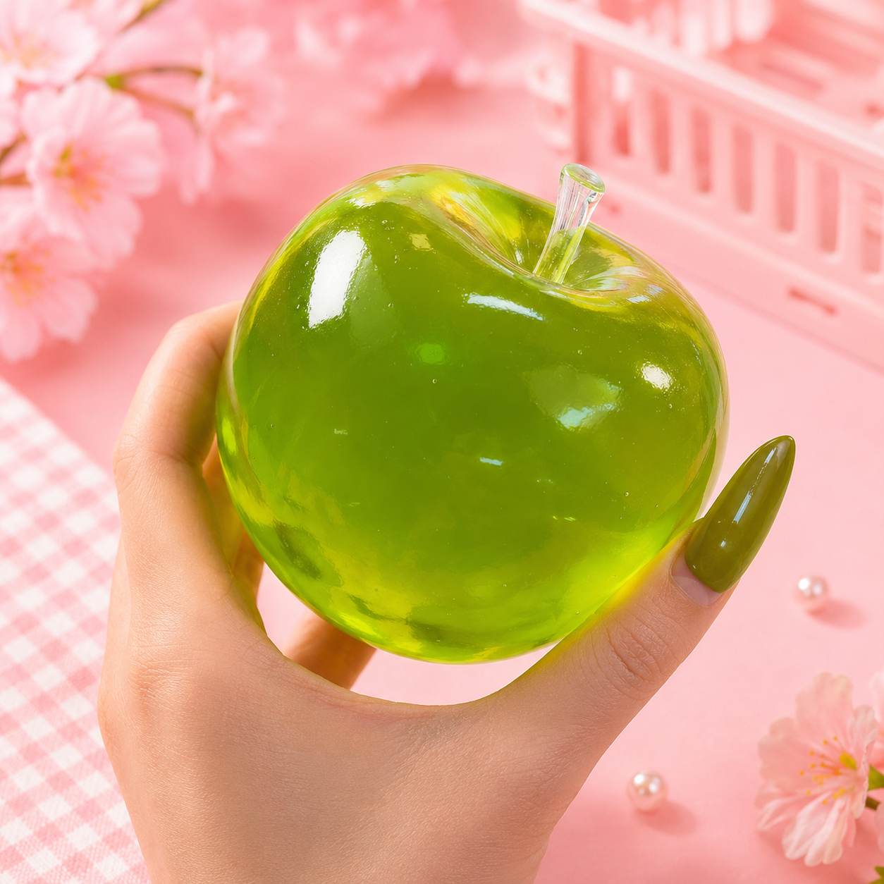 Crystal Apple Squishy 🍏