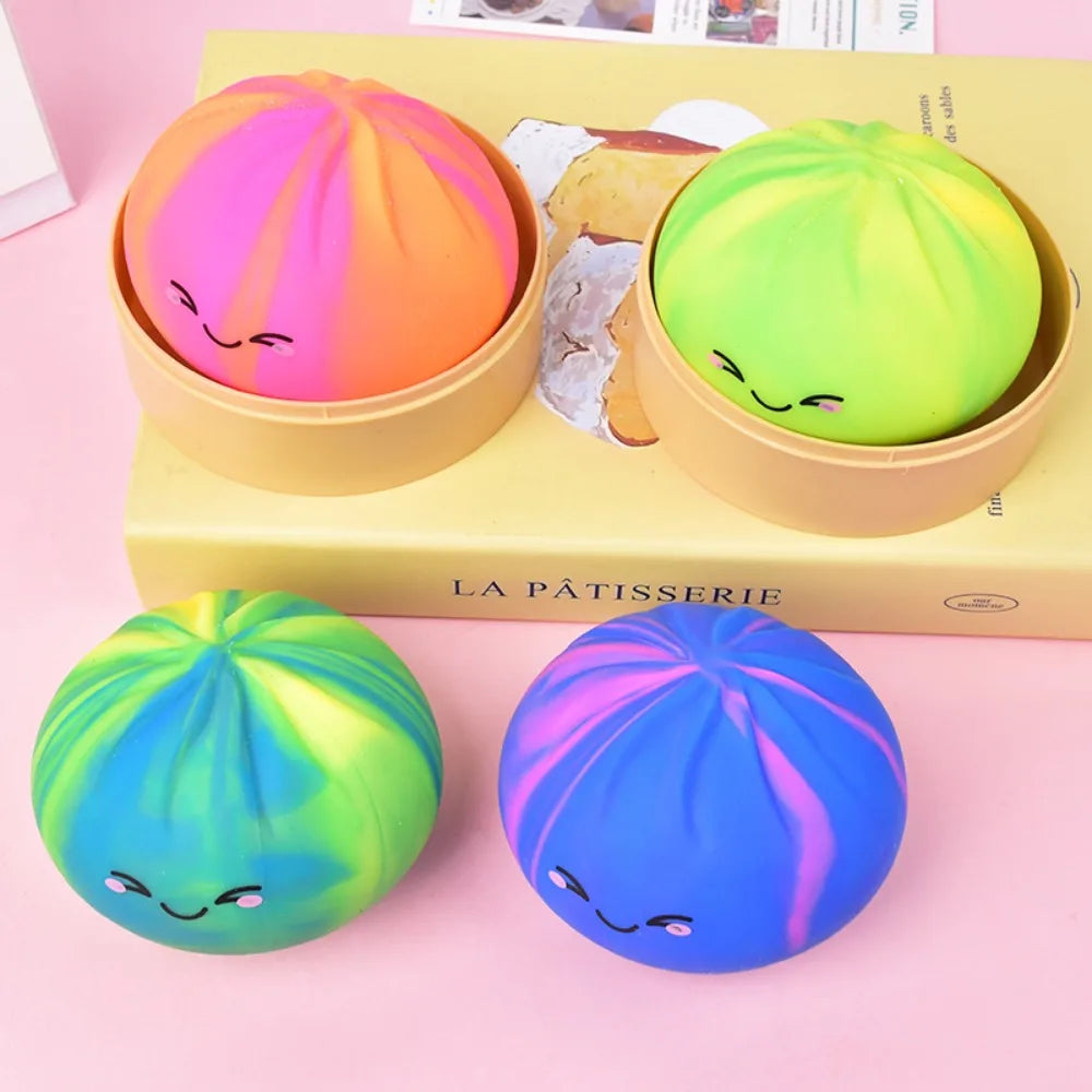 Rainbow Dumpling Squishy 🌈