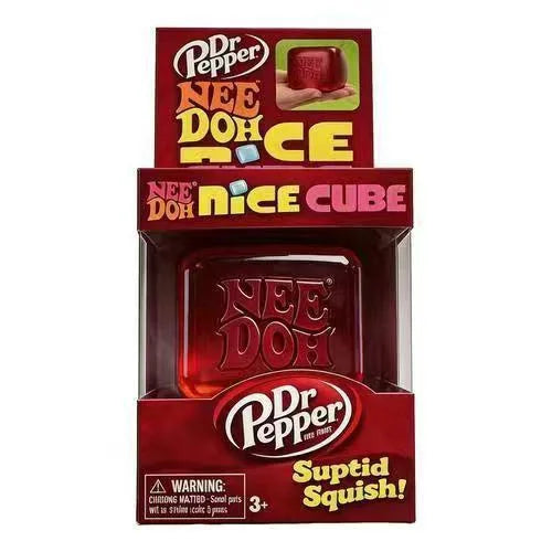 NeeDoh Nice Cube – Dr Pepper, Fanta or Sprite Edition