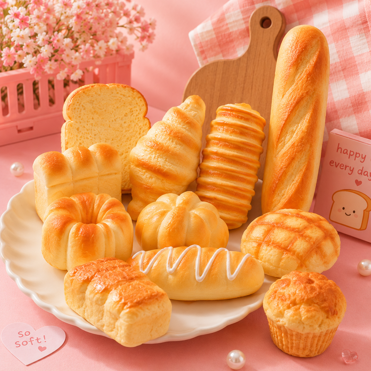 Butter Bread Squishy 🥖